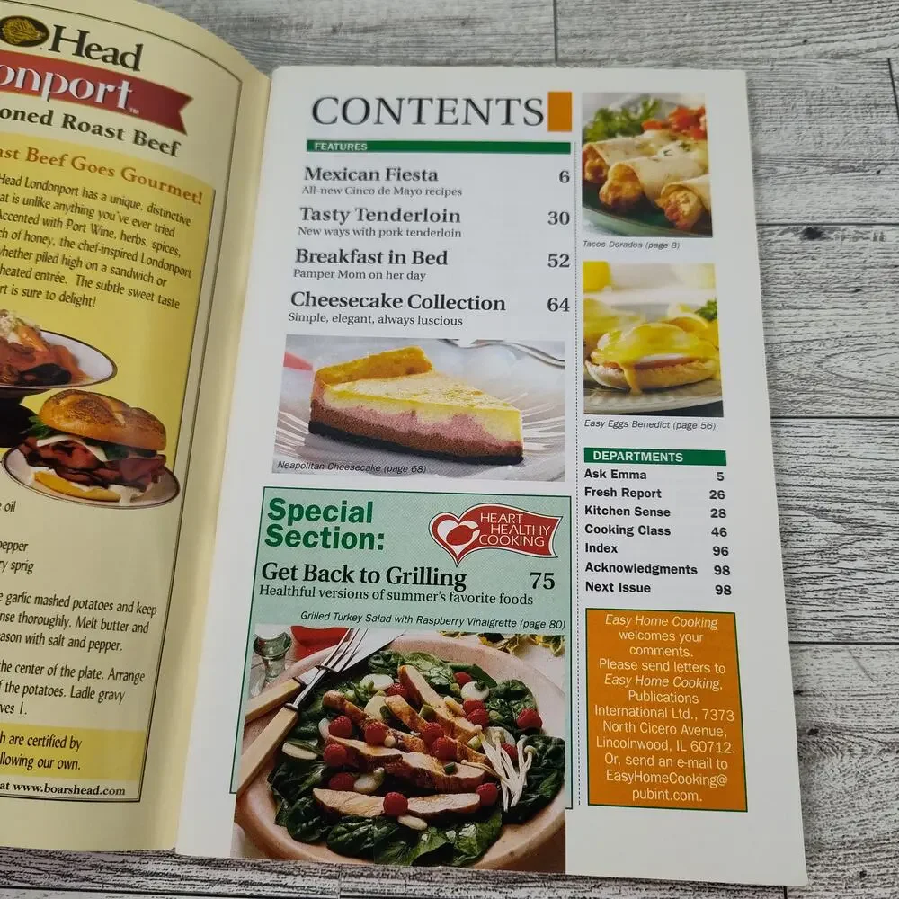Mexican Fiesta Easy Home Cooking‎ Magazine Cookbook Booklet Recipes 2005
